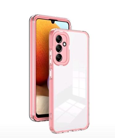 جراب هاتف شفاف 3 في 1 (Galaxy A34 5G)
