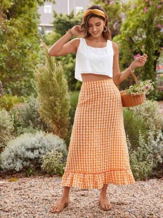SHEIN VCAY فساتين صيفية نسائية بطبعة زهور وأحزمة للأعياد