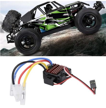 وحدة تحكم KIMISS 60a RC مصقولة للتحكم عن بعد 1060 Hobbywing Quicrun سرعة إلكترونية 60a ملحق سيارة سرعة كهربائية
