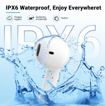 سماعات رأس Godyse G11Max لاسلكية بتقنية البلوتوث 5.3 مع شاشة LED ووقت تشغيل 42 ساعة و4 ميكروفونات وإلغاء الضوضاء ومكالمات ENC وHIFI ستيريو IP6 مقاومة للماء وسماعات رأس رياضية بتقنية البلوتوث لنظام iOS