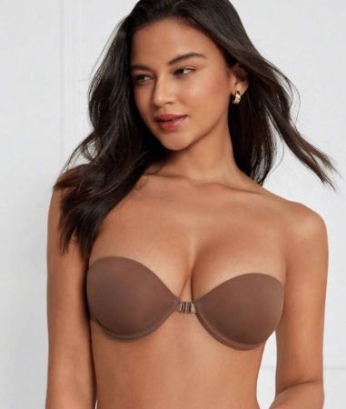 حمالة صدر سلكية بتصميم Bandeau سادة