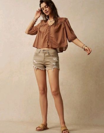 بلوزة بوهيميلا النسائية ذات اللون الواحد، بسيطة وغير رسمية، مناسبة للعطلات، بتصميم غربي