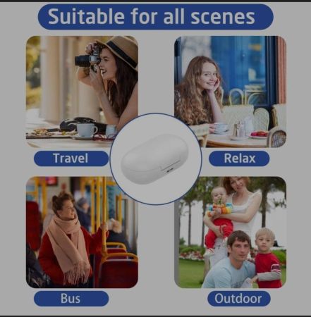 حافظة شحن سلكية متوافقة مع Samsung Galaxy Buds+ SM-R175، حافظة شاحن بديلة لسماعات Samsung Galaxy Buds SM-R170 (شحن سلكي فقط، لا يوجد شحن لاسلكي)