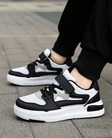 حذاء رياضة كاجوال رياضي تنس بتصميم سميك، خفيف الوزن، للمراهقين خلال فصلي الربيع والخريف