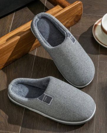 صندل داخلي وخارجي خفيف للرجال للخريف/الشتاء, صندل نوم مريح مغلق الخلف, هدية للأب, صندل منزلي للأزواج