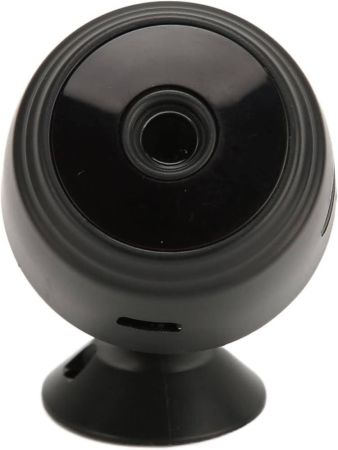 كاميرا Sxhlseller Mini 1080P WiFi، كاميرا لاسلكية بزاوية واسعة 150 درجة للمراقبة عن بعد، كاميرا أمان صغيرة للرؤية الليلية للمنزل، في الهواء الطلق، الرياضة